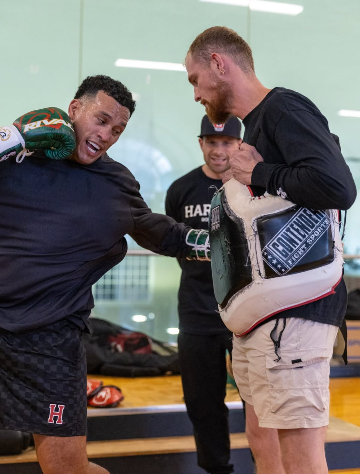 David Benavidez x Harvard Boxing Club photo