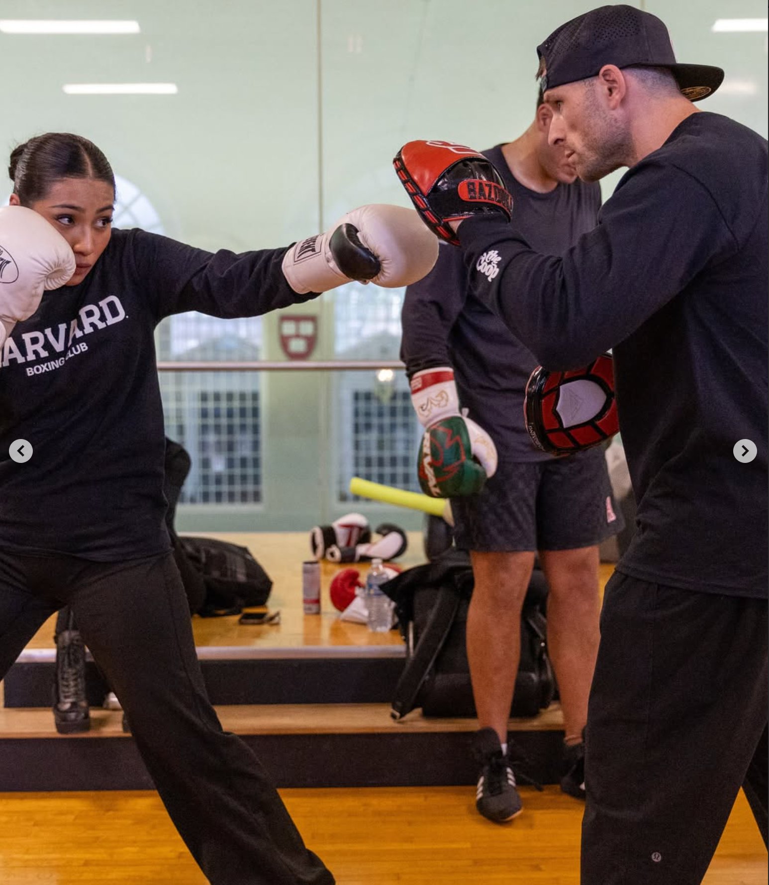 David Benavidez x Harvard Boxing Club photo