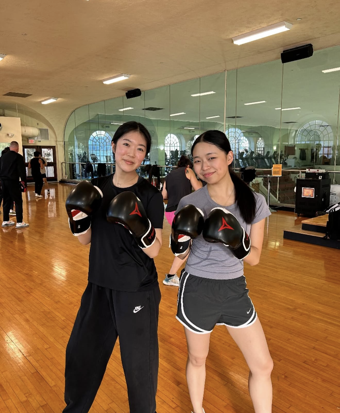 Training at the club